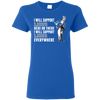 I Will Support Everywhere Detroit Lions T Shirts