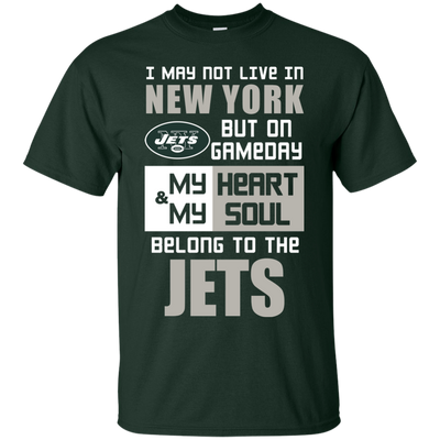 My Heart And My Soul Belong To The New York Jets T Shirts