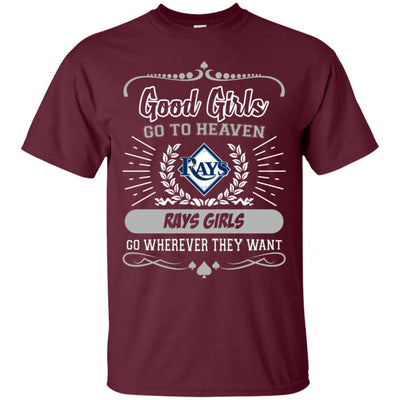 Good Girls Go To Heaven Tampa Bay Rays Girls T Shirts