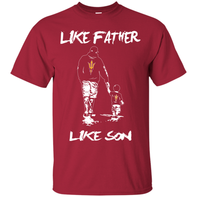 Happy Like Father Like Son Arizona State Sun Devils T Shirts