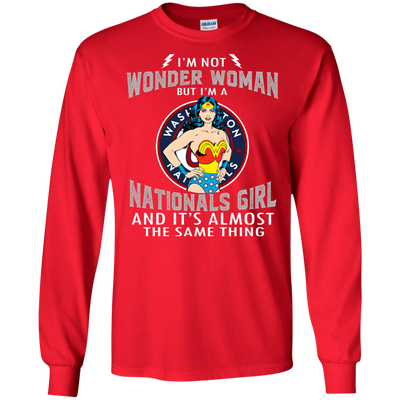 I'm Not Wonder Woman Washington Nationals T Shirts