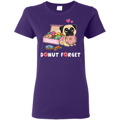 Donut Forget Pug T Shirts