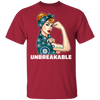 Beautiful Girl Unbreakable Go Seattle Mariners T Shirt