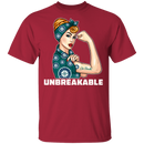 Beautiful Girl Unbreakable Go Seattle Mariners T Shirt