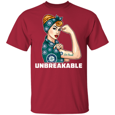 Beautiful Girl Unbreakable Go Seattle Mariners T Shirt