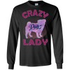 Crazy Pug Lady T Shirts