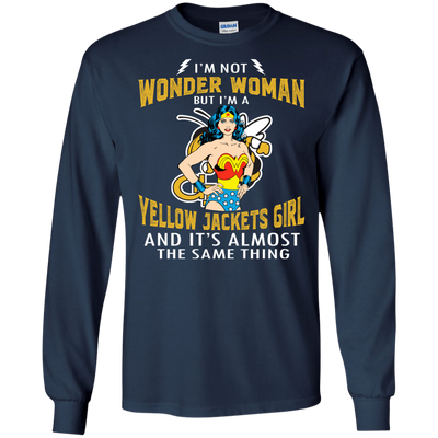 I'm Not Wonder Woman Georgia Tech Yellow Jackets T Shirts