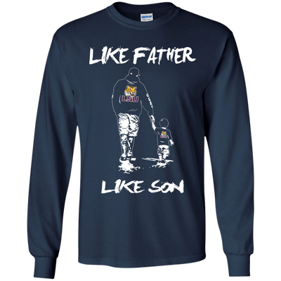 Happy Like Father Like Son LSU Tigers T Shirts