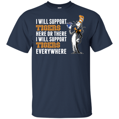 I Will Support Everywhere Memphis Tigers T Shirts