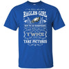 She Will Do It Twice And Take Pictures Philadelphia Eagles T Shirt