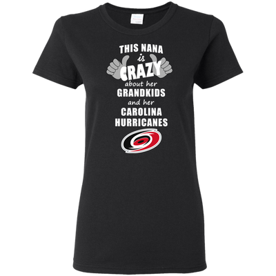 This Nana Is Crazy About Her Grandkids And Her Carolina Hurricanes T Shirts