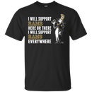 I Will Support Everywhere Los Angeles Rams T Shirts