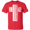 Gorgeous I Can Do All Things Through Christ Detroit Red Wings T Shirts