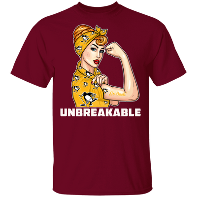Beautiful Girl Unbreakable Go Pittsburgh Penguins T Shirt