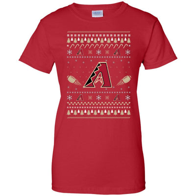 Arizona Diamondbacks Stitch Knitting Style Ugly T Shirts WNG