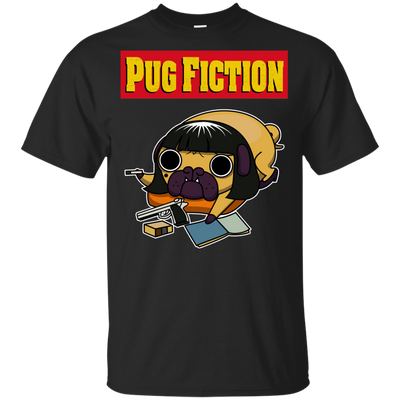 Pug Fiction Pug T Shirts