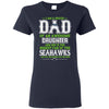 Proud Of Dad Of An Awesome Daughter Seattle Seahawks T Shirts