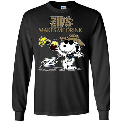 Akron Zips Make Me Drinks T Shirts