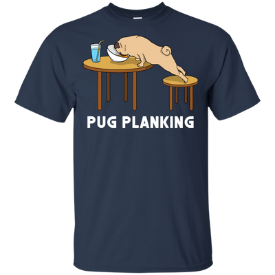 Pug Planking T Shirts