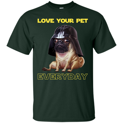 Nice Pug T Shirts - National Love Your Pet Star War Style, nice gift