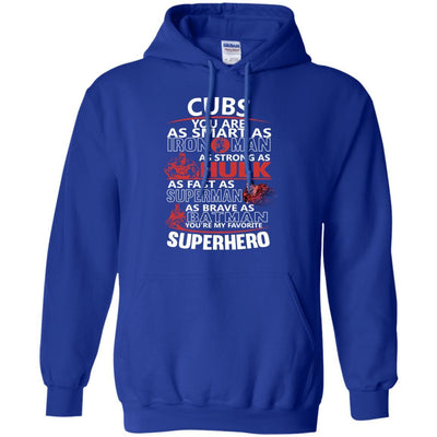 Chicago Cubs You're My Favorite Super Hero T Shirts