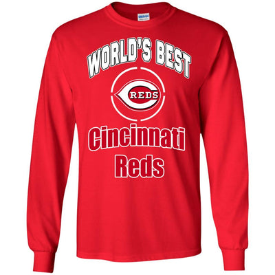 Amazing World's Best Dad Cincinnati Reds T Shirts