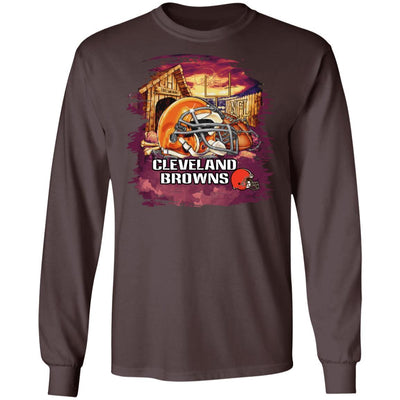 Special Logo Cleveland Browns Home Field Advantage T Shirt