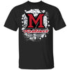 Colorful Earthquake Art Miami RedHawks T Shirt