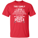 We Are A New Jersey Devils Family T Shirt