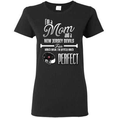 Cool Pretty Perfect Mom Fan New Jersey Devils T Shirt