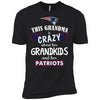 Funny This Grandma Is Crazy About Her Grandkids And Her Patriots T Shirts