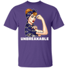 Beautiful Girl Unbreakable Go Baltimore Ravens T Shirt
