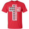 Gorgeous I Can Do All Things Through Christ Tampa Bay Buccaneers T Shirts