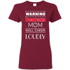 Warning Mom Will Cheer Loudly Cincinnati Bearcats T Shirts