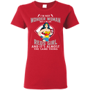 I'm Not Wonder Woman Cincinnati Reds T Shirts