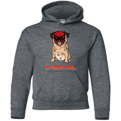 I'm Spider Woof Pug T Shirts