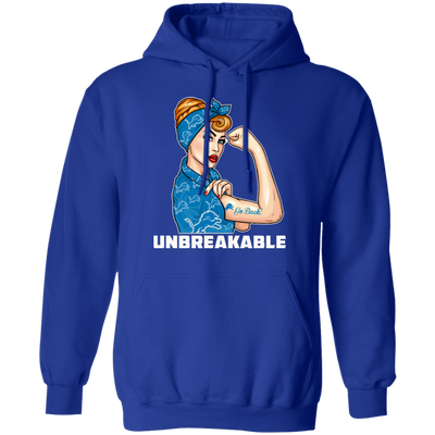 Beautiful Girl Unbreakable Go Detroit Lions T Shirt