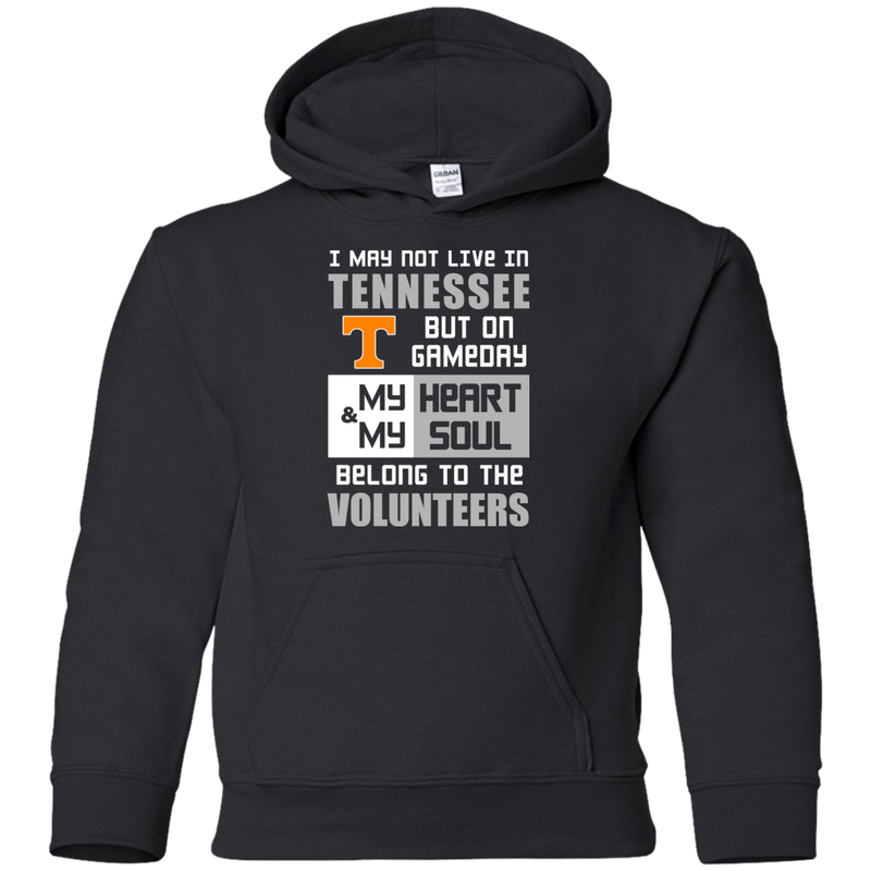 My Heart And My Soul Belong To The Tennessee Volunteers T Shirts