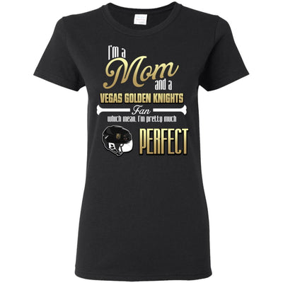 Cool Pretty Perfect Mom Fan Vegas Golden Knights T Shirt