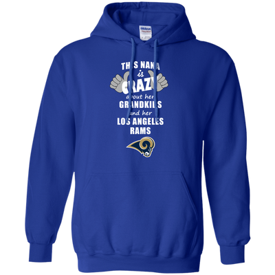 This Nana Is Crazy About Her Grandkids And Her Los Angeles Rams T Shirts