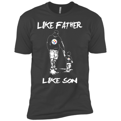 Happy Like Father Like Son Pittsburgh Steelers T Shirts