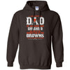 Proud Of Dad Of An Awesome Daughter Cleveland Browns T Shirts