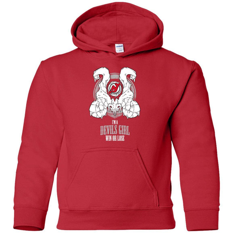 New Jersey Devils Girl Win Or Lose T Shirts
