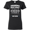 Grandma Doesn't Usually Yell Carolina Panthers T Shirts