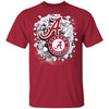 Colorful Earthquake Art Alabama Crimson Tide T Shirt