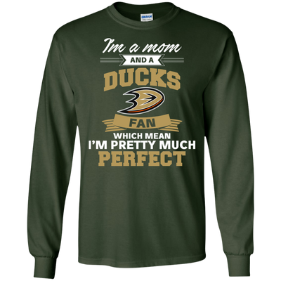 I'm A Mom And An Anaheim Ducks Fan T Shirt