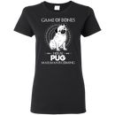 Game Of Bones House Pug Mailman Is Coming T Shirts