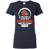 The Only Thing Dad Loves His Daughter Fan Cleveland Browns T Shirt