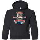 Happy Independence Day Pug T Shirts V2