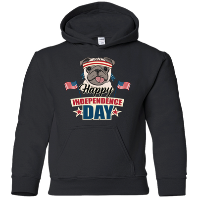 Happy Independence Day Pug T Shirts V2